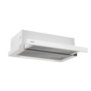 Campana Cata TFH 6430 GWH, Clase A+, 391,5 m3/h, Blanco, Telescópica
