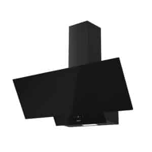 Campana CATA JUNO 9000 GBK, 90 cm, Cristal Negro, 428m3/h, Clase A+, Decorativa.