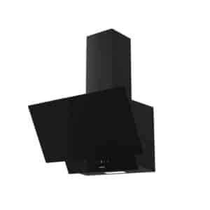 Campana CATA  JUNO 6000 GBK, 60 cm, Cristal Negro,428m3/h  Clase A+, Decorativa.