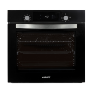 Horno CATA MDS 8008 BK, 60 cm, Negro, Clase A, Multifunción, Limpieza Aquasmart, 80 l. Ref. 07001405.