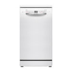 Lavavajillas BOSCH SPS2HKW58E, 45 cm, Clase E, Blanco, Libre Instalación, 10 Servicios