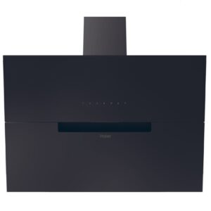 Campana HAIER HADG9CBS4B, 90 cm, Negro, Clase A, Decorativa.