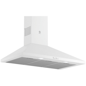 Campana piramidal BALAY 3BC695MN, 90 cm, Blanco, Clase B, Decorativa, 588 m3/h