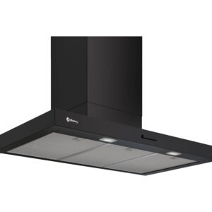 Campana BALAY 3BC895MM, Clase B, Negro Mate, 90 cm, Pared, Aspiración 594 m3/h Decorativa.
