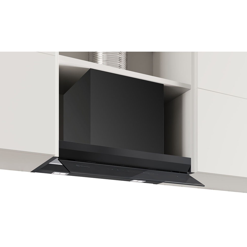Campana BALAY 3BD867GM, Clase A+, Cristal Negro Mate, 60 cm, Integrable.