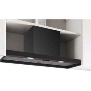 Campana BALAY 3BD894MM, Clase D, Cristal Negro Mate, 90 cm, Aspiración máxima 384m³/h, Integrable.