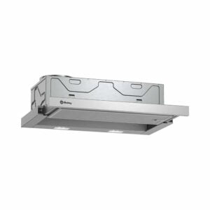 Campana BALAY 3BT264MX, 60 cm, Plata Metalizado, Clase B, Telescópica