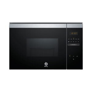 Microondas BALAY 3CG4172X2, 60x38 cm, Cristal Negro Acero Inox, Integrable, 20 l.