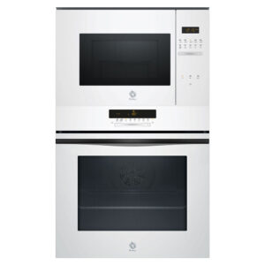 Pack BALAY: Microondas 3CG5175B2 + Horno 3HB5879B7,Cristal Blanco.