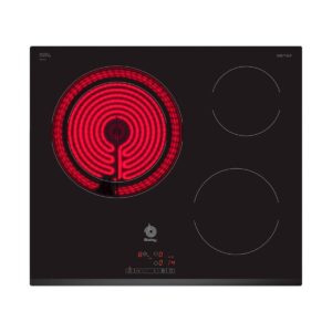 Placa BALAY 3EB715LR, 60 cm, Negro, Vitrocerámica