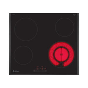Placa BALAY 3EB721LR, 60 cm, Negro, Vitrocerámica, Encastrable