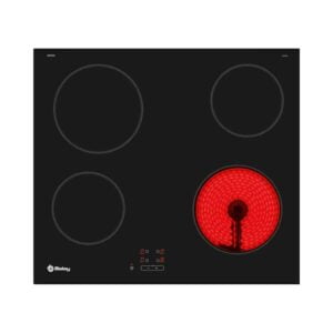 Placa BALAY 3EB761EN, 60 cm, Negro, Vitrocerámica, Encastrable