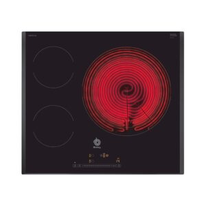 Placa BALAY 3EB767LQ, 60 cm, Negro, Vitrocerámica