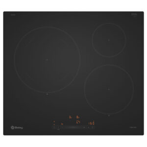 Placa BALAY 3EB965MH, 60 cm, Acabado negro mate, 3 Fuegos, Inducción.
