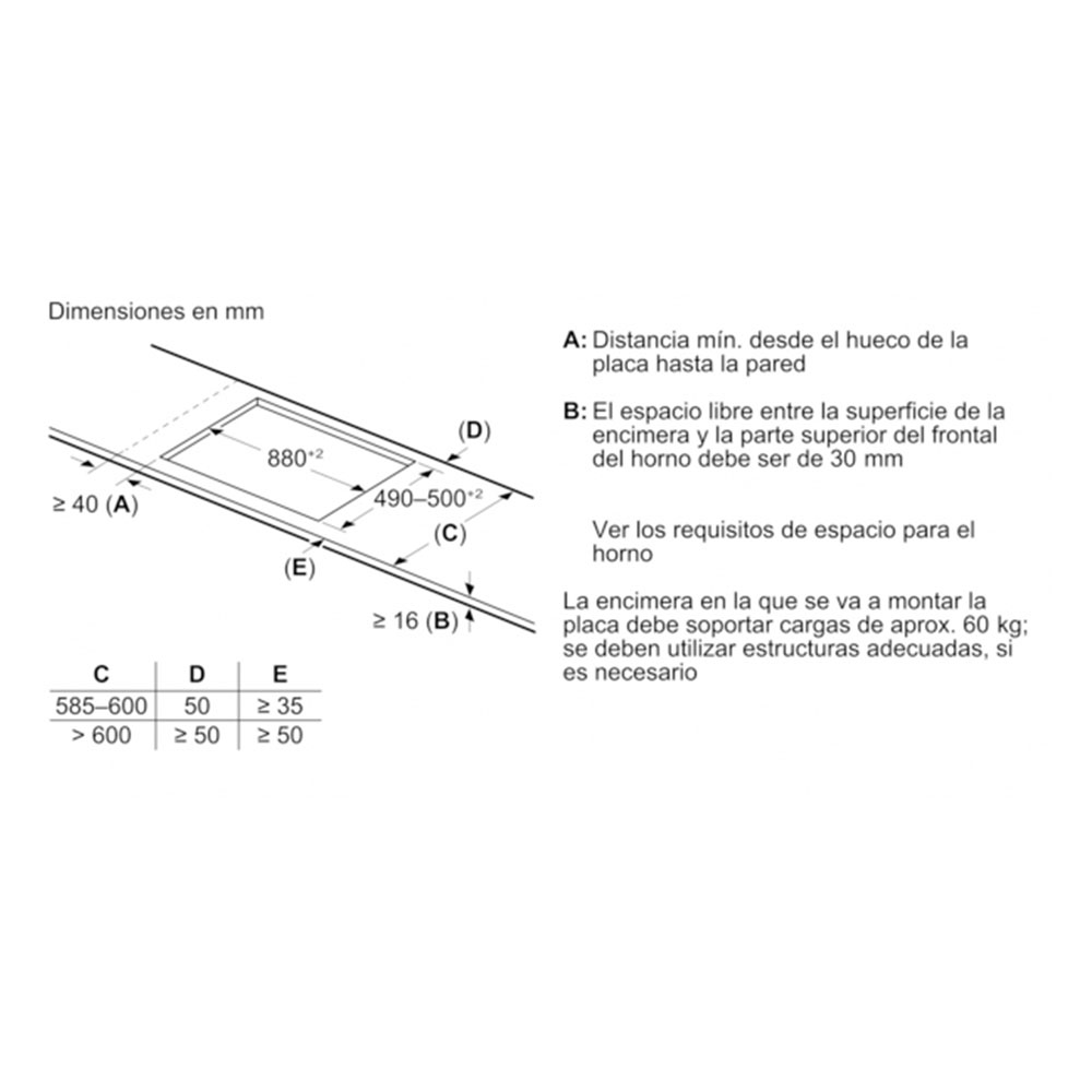 3EB999LH_0000_21315791_Ind_cutout_90_Bevel_front_Neff_no_venting_es-ES