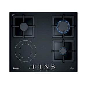 Placa BALAY 3ETG667HB, 60 cm, Negro, Mixta