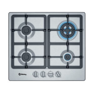 Placa BALAY 3ETX565HB, 60 cm, Acero, Gas