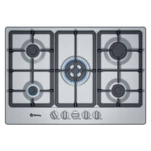 Placa BALAY 3ETX576HB, 75 cm, Acero, Gas.