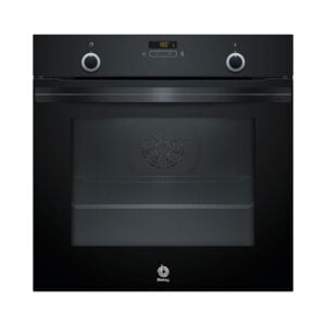 Horno BALAY 3HA5748N2, 60 cm, Cristal Negro, Clase A. Vapor Pirolítico, 71 l.