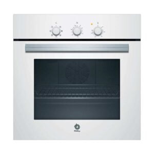 Horno BALAY 3HB2010B0, 60 cm, Blanco, Clase A, 66 l.