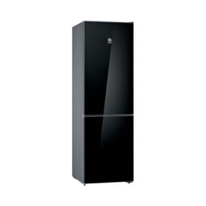 Frigorífico BALAY 3KFD565NI, Clase D, Cristal Negro, 186x60 cm. Combi