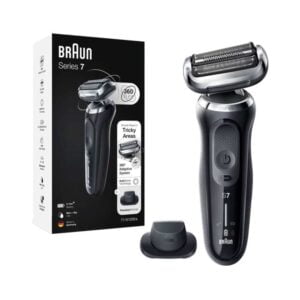 Afeitadora BRAUN 71N1200s - Batería 50min, Seco-mojado, Funda Viaje, Accesorio Precisión