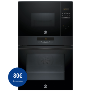 Pack BALAY: Microondas 3CG5175N2+Horno 3HB5879N7, Cristal negro.