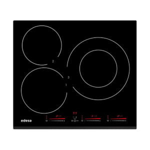 Placa EDESA EIM 6330 B, 60 cm, Negro, Inducción