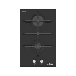 Placa EDESA EGG3021 TI N, 32 cm, Vidrio Negro, Gas Natural