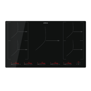 Placa EDESA EIM-9530 R , 90 cm, Negro, Inducción. Ref. 922272056.