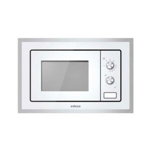Microondas EDESA EMW2010IG XWH, 60x35 cm, Blanco, Integrable, 20 l.