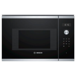 Microondas Integrable Bosch BFL524MS0, Acero Inox., 38,2 cm alto 20 l.Sin Grill.