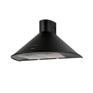 Campana CATA Q-7760 BK, 60 cm, Negro, Clase C, Decorativa, 645m3/h, Ref. 02148402.