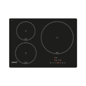 Placa CATA IB5003BK, 60 cm, Negro, Inducción, Medidas especial encastre 570x405mm, Ref. 08074007.