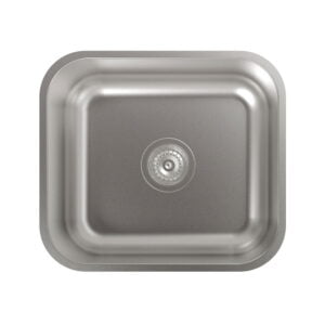 Fregador Bajo Encimera Cata CB 45-40 Inox, 45x40 cm.