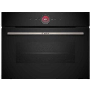 Horno compacto multifunción Bosch CBG7341B1, 60 x 45cm, Home Connect. Clase A+
