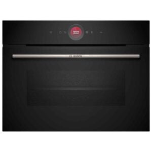 Horno compacto multifunción Bosch, CBG7741B1,Pirolitico, 60 x 45cm, Negro, 47 l. Home Connect. Clase A+