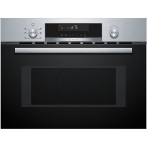Horno compacto con microondas Bosch CMA585GS1, Serie 6, 60 cm x 45cm, Acero Inox., 44 l.