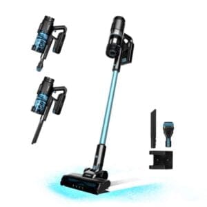 Aspiradora Escoba Cecotec Conga Rockstar 1500 Ray Free Aspirador sin bolsa.