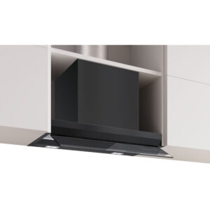 Campana BOSCH DBB67DP60, 60 cm, Cristal Negro Mate, Clase A+, Integrable, 699 m³/h.