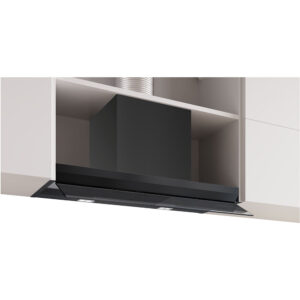 Campana BOSCH DBB87DP60, 80 cm, Cristal Negro Mate, Clase A+, Integrable, 699 m³/h.