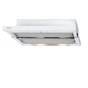 Campana CATA TF5260 WH /G, 60 cm. Clase D, Telescópica, 325m3/h ,Ref. 02034501