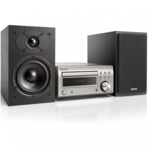 Cadena Musical DENON D-M41 Bluetooth 30W BK/SLV