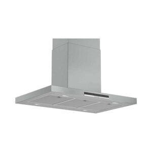 Campana BOSCH DIB97IM50, 90 cm, Metallic, Clase B, Decorativa de Isla