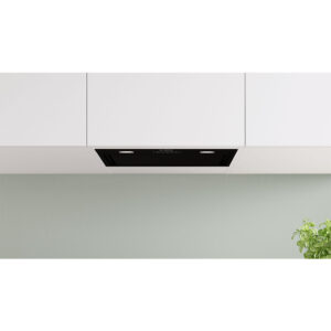 Campana BOSCH DLN57PC60, 52 cm, Negro, Clase A++, 755m3/h ,Integrable.