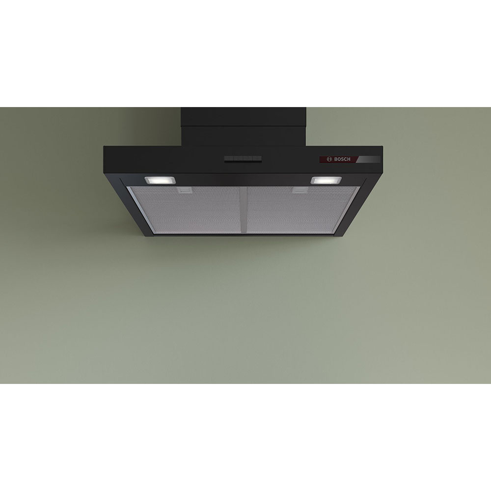 Campana BOSCH DWB65CC60, 60 cm, Acero Mate Antihuellas, Clase B, Decorativa, 594/m3 - Imagen 2