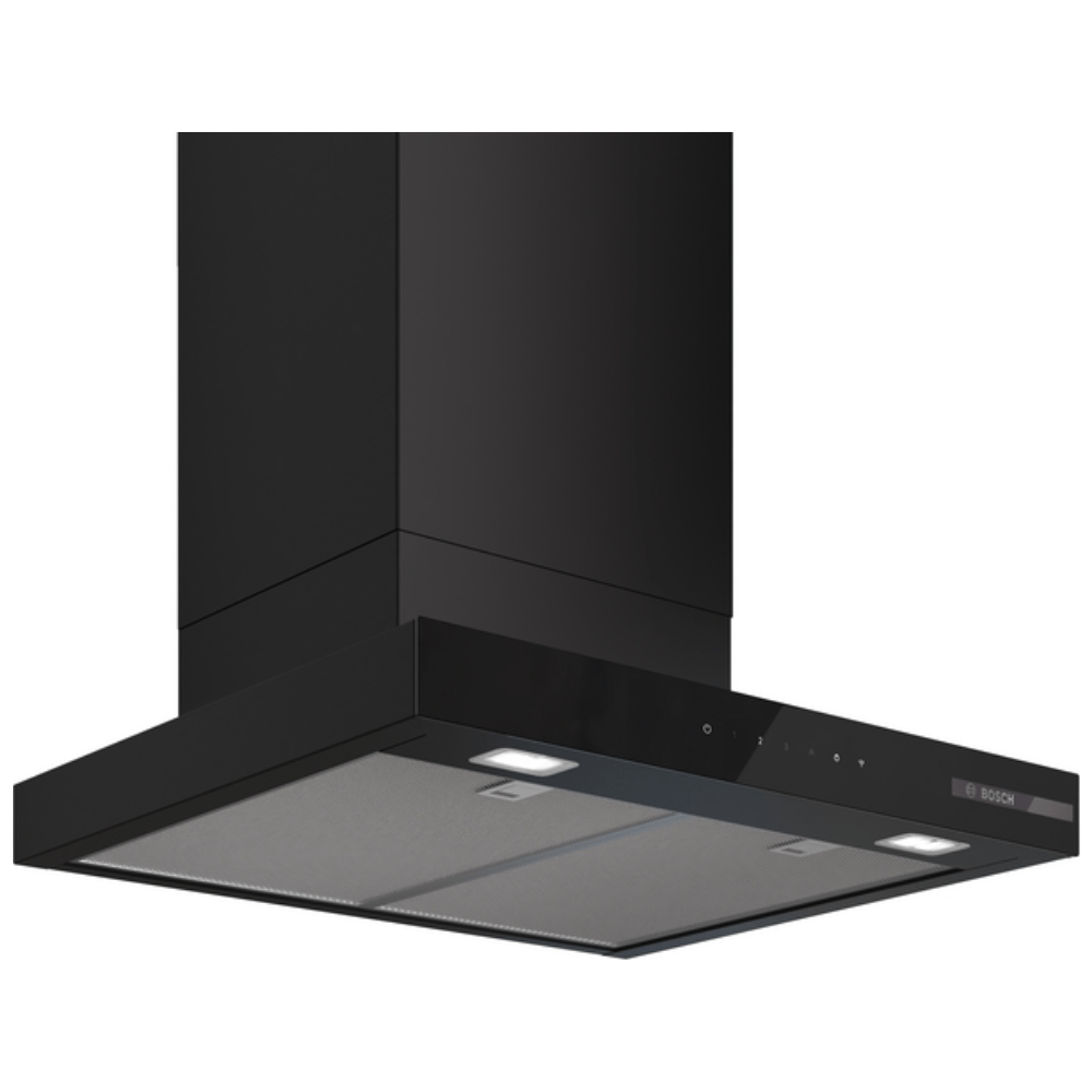Campana BOSCH DWB67DN60, 60 cm, Negro Mate, Clase A++, Decorativa