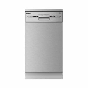 Lavavajillas EDESA EDW4710 X, Clase E, 45 cm, Real Inox, Libre Instalación, 10 Servicios