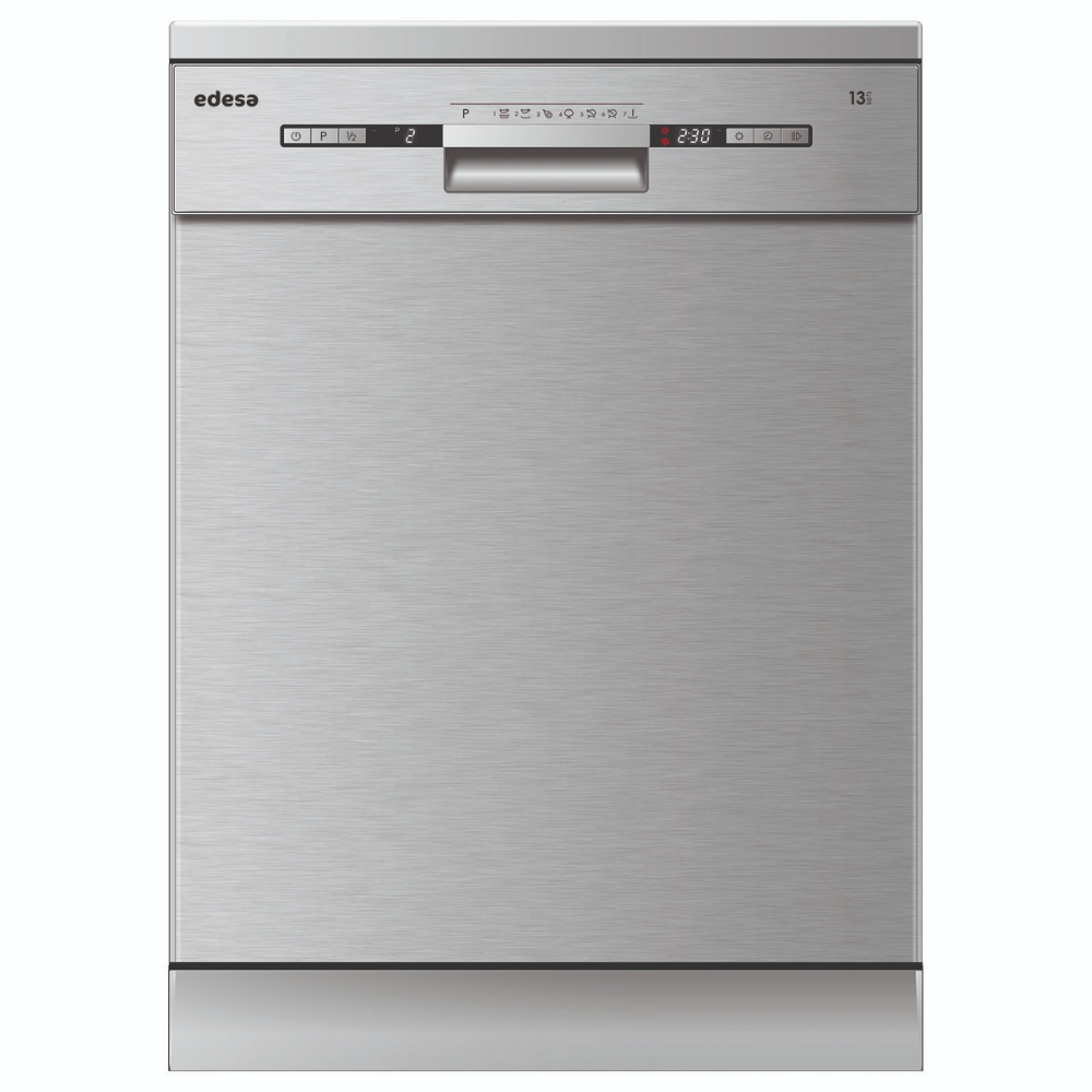 Lavavajillas EDESA EDW-6230 X ,Clase D, Inox, 14 Servicios Ref. 926270325