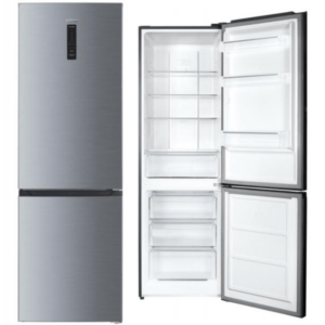 Frigorífico Combi Edesa EFC-18330 NF EX, 186 cm, Clase D, Inox, Ref. 924271354.